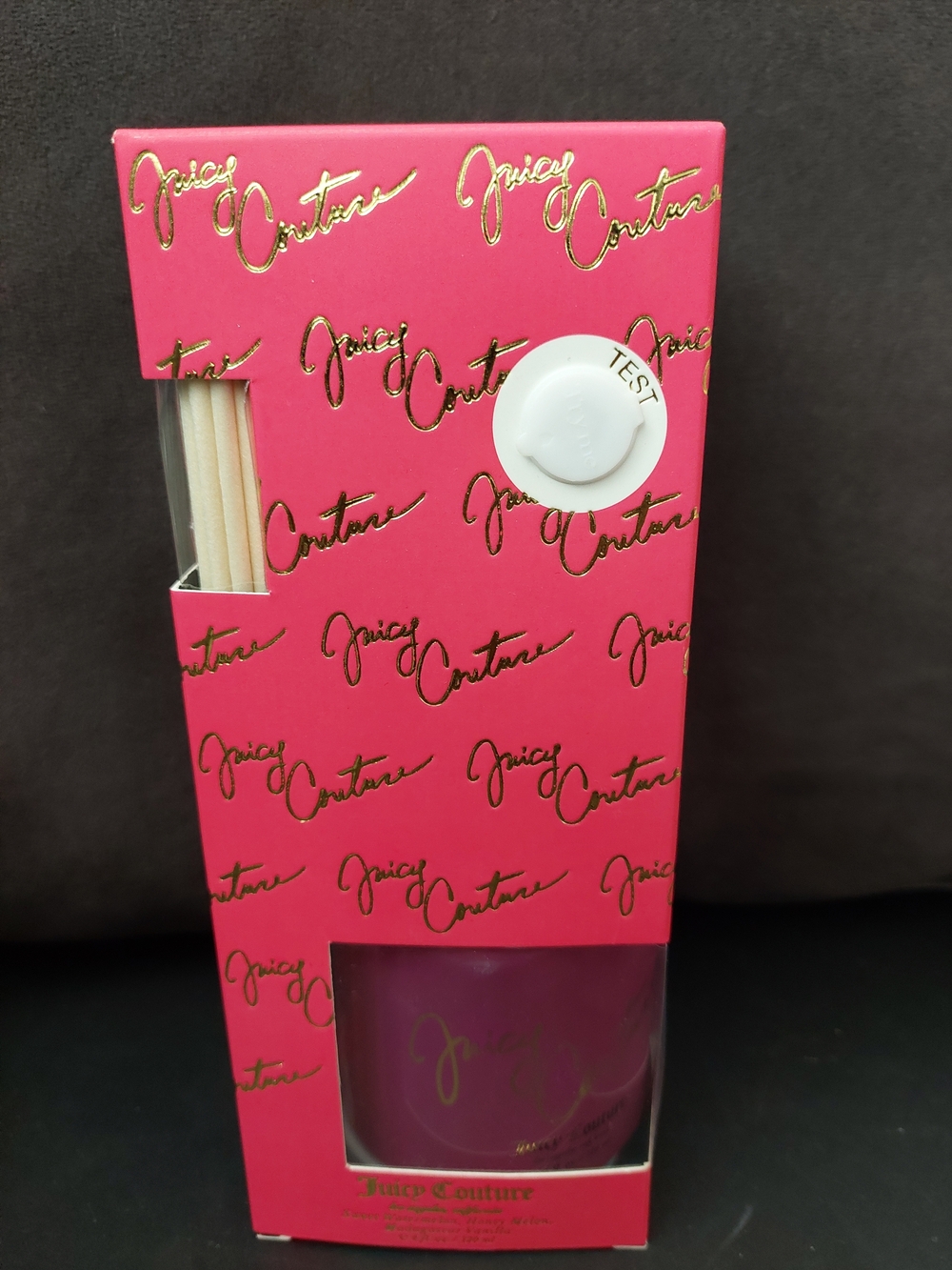 Juicy Couture Pink Reed Diffuser - Juicy Couture Scented Home Fragrance